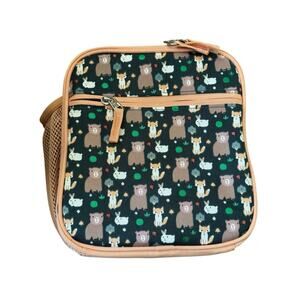 Lily And Dan Lunch Bag Box Bears Foxes Bunnies Woodland Forest Aldi Travel